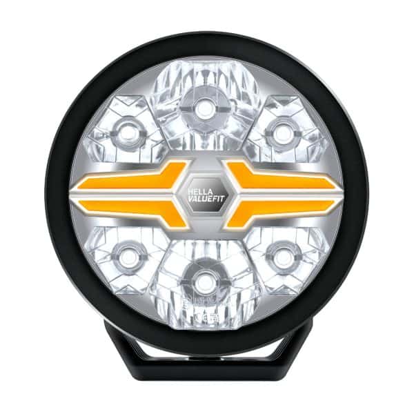 Hella Valuefit Blade Round 9" Black Single