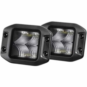 Hella LED Black Magic 3.2" Cube Kit Flood Flush