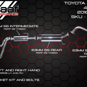 Toyota FJ Cruiser DeGraaf BOBW Performance Exhaust