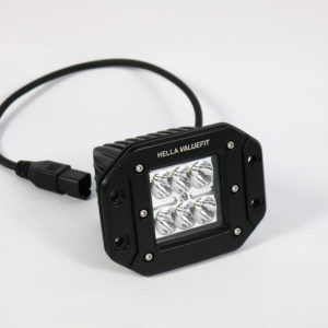 Hella Valuefit Flush Mount 6 LED Cube Light Long Range