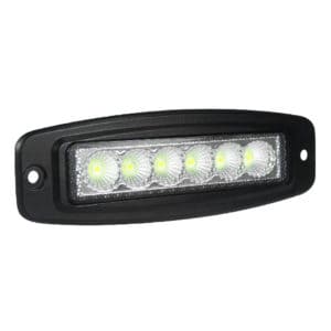 Hella Valuefit Flush Mount 6 LED Light Bar Close Range