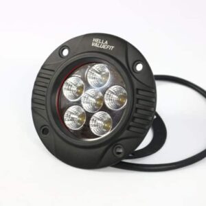 Hella Valuefit Flush Mount 6 LED Round 90mm Close Range